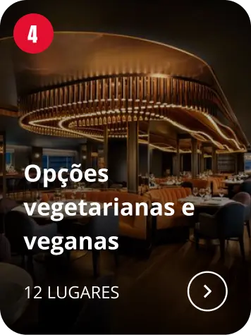 Guia: opções vegetarianas e veganas