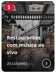 Guia: restaurantes com música ao vivo